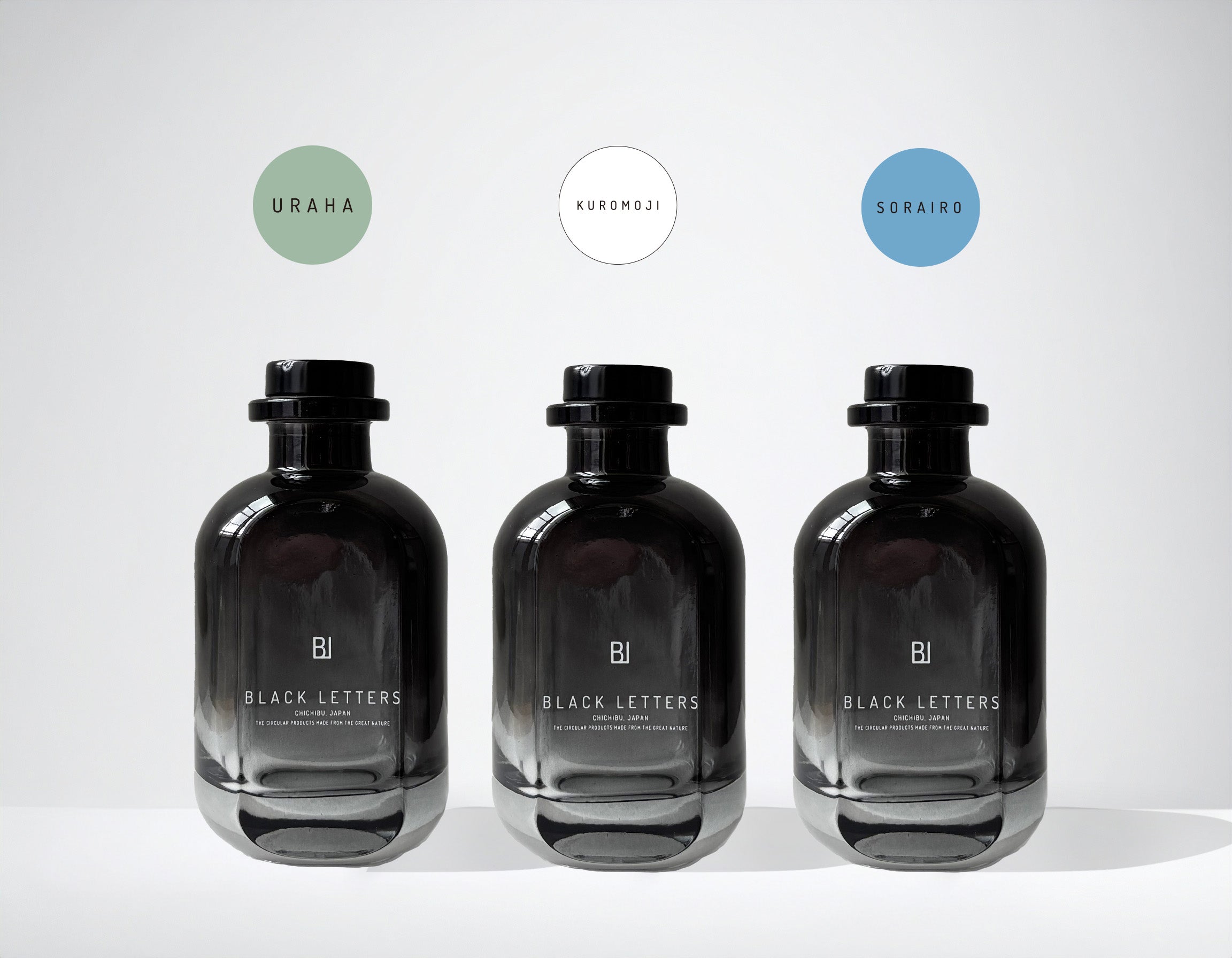 REED DIFFUSER URAHA – BLACK LETTERS Prod. by ISILK
