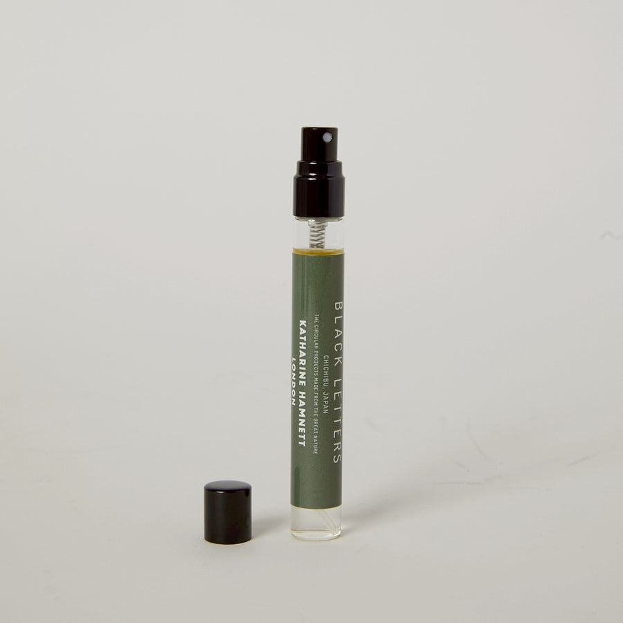 【BLACKLETTERS×KATHARINE HAMNETT LONDON】YUSHIN オードトワレ　10ml  森の吐息から生まれた黒文字とヒノキの香り